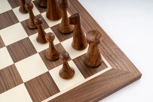 Jeu d'Échecs Odyssée en Bois de Noyer — détail 7
