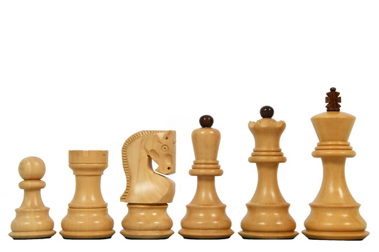 Jeu d'Échecs Distinction <br>en Bois d'Érable et de Noyer