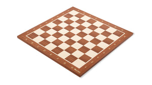 Plateau d'échecs acajou numerote – vue générale