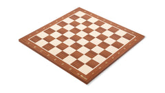 Plateau d'Échecs Haut de Gamme <br>en Acajou Numéroté