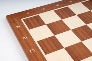 Plateau d'échecs acajou numerote – vue 3