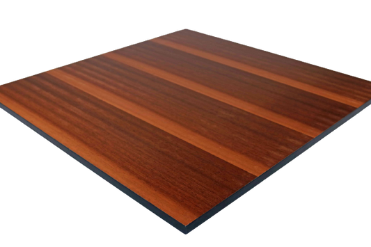 Plateau d'Échecs Noir et Blanc <br>en Bois d'Érable et de Peuplier