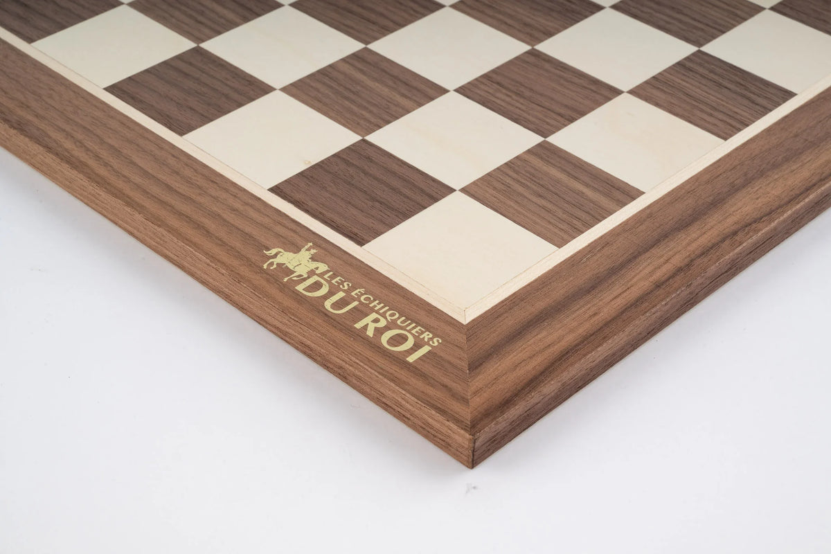 Plateau d'échecs noyer – vue 2