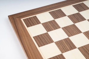 Plateau d'échecs noyer – vue 3