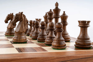 Jeu d'Échecs Raffiné en Bois de Palissandre — détail 6