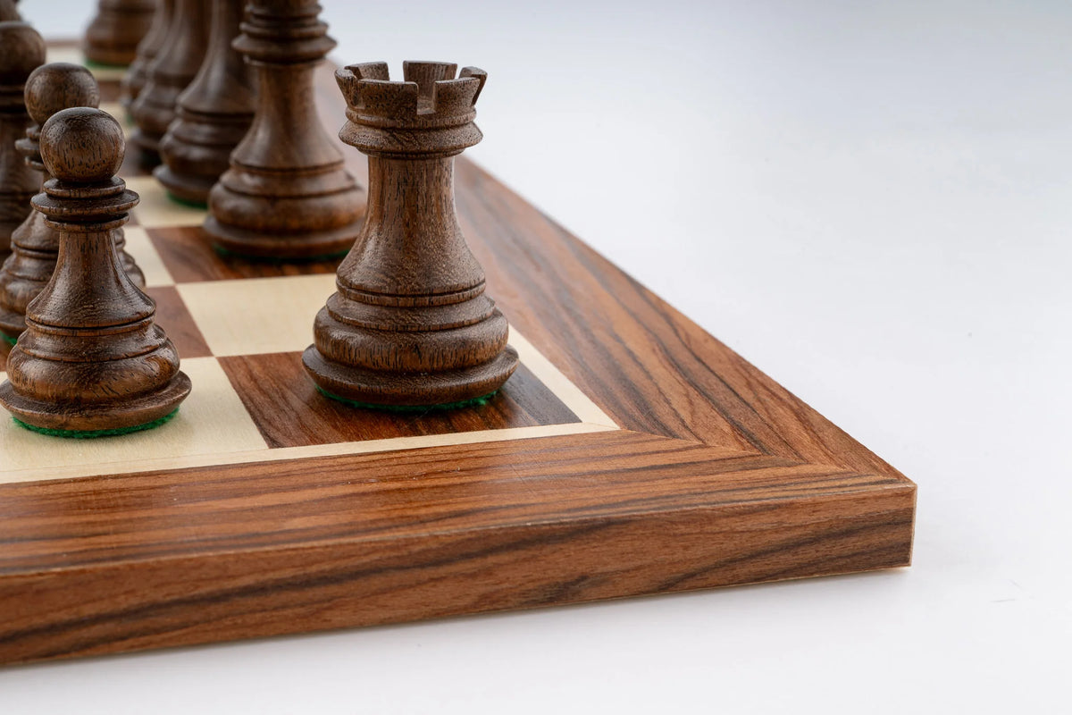 Jeu d'Échecs Raffiné en Bois de Palissandre — détail 8