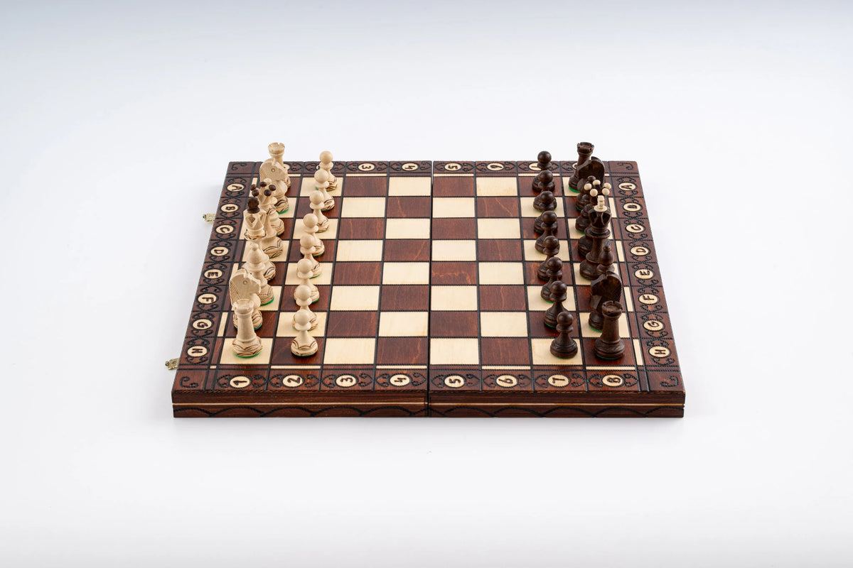 Échiquier en Sycomore et son Jeu d’Échecs — photo 2
