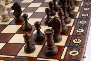 Échiquier en Sycomore et son Jeu d’Échecs — photo 6