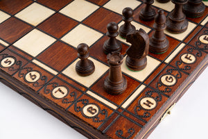 Échiquier en Sycomore et son Jeu d’Échecs — photo 7