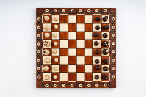 Échiquier en Sycomore et son Jeu d’Échecs — photo 8