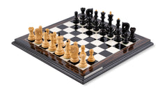 Jeu d'Échecs Trésor <br>en Bois d'Ébène et Buis
