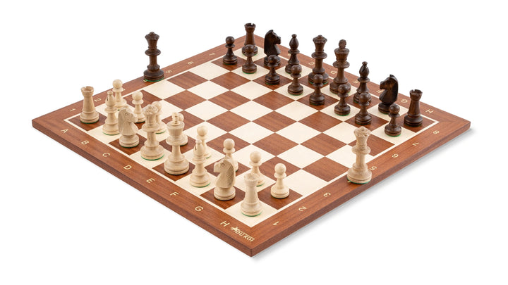 Jeu d'Échecs Victoire  en Bois d'Acajou