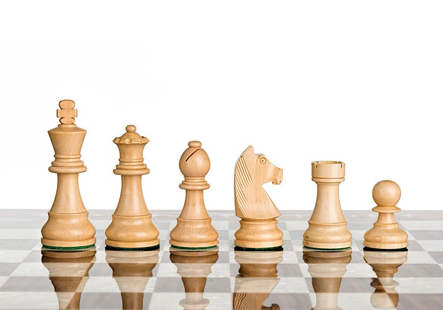 Jeu D'Échecs Philos Otto I - Pièces Staunton En Bois De Bouleau Hauteur Roi 62 Mm - Coffret Avec Boîte