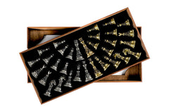 Pièces d'échecs <br>en Bronze Forgé