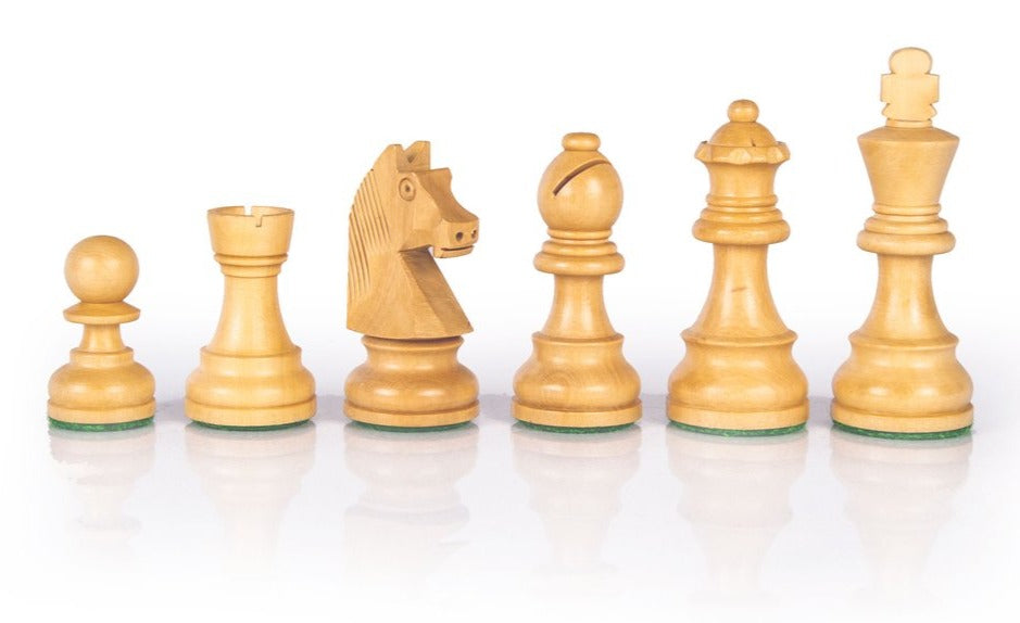 Jeu d'Echec Géant en Bois Staunton avec Coffret de Rangement Jeu d'Echec Géant en Bois Staunton avec Coffret de Rangement