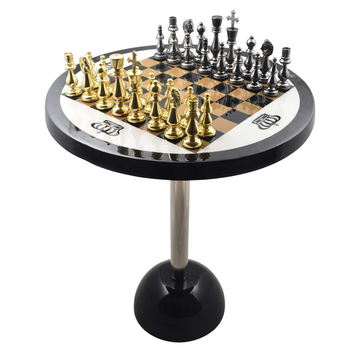 Table d'Echecs en Métal