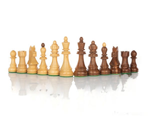 Pièces d'Echecs en Bois Indien Sesham
