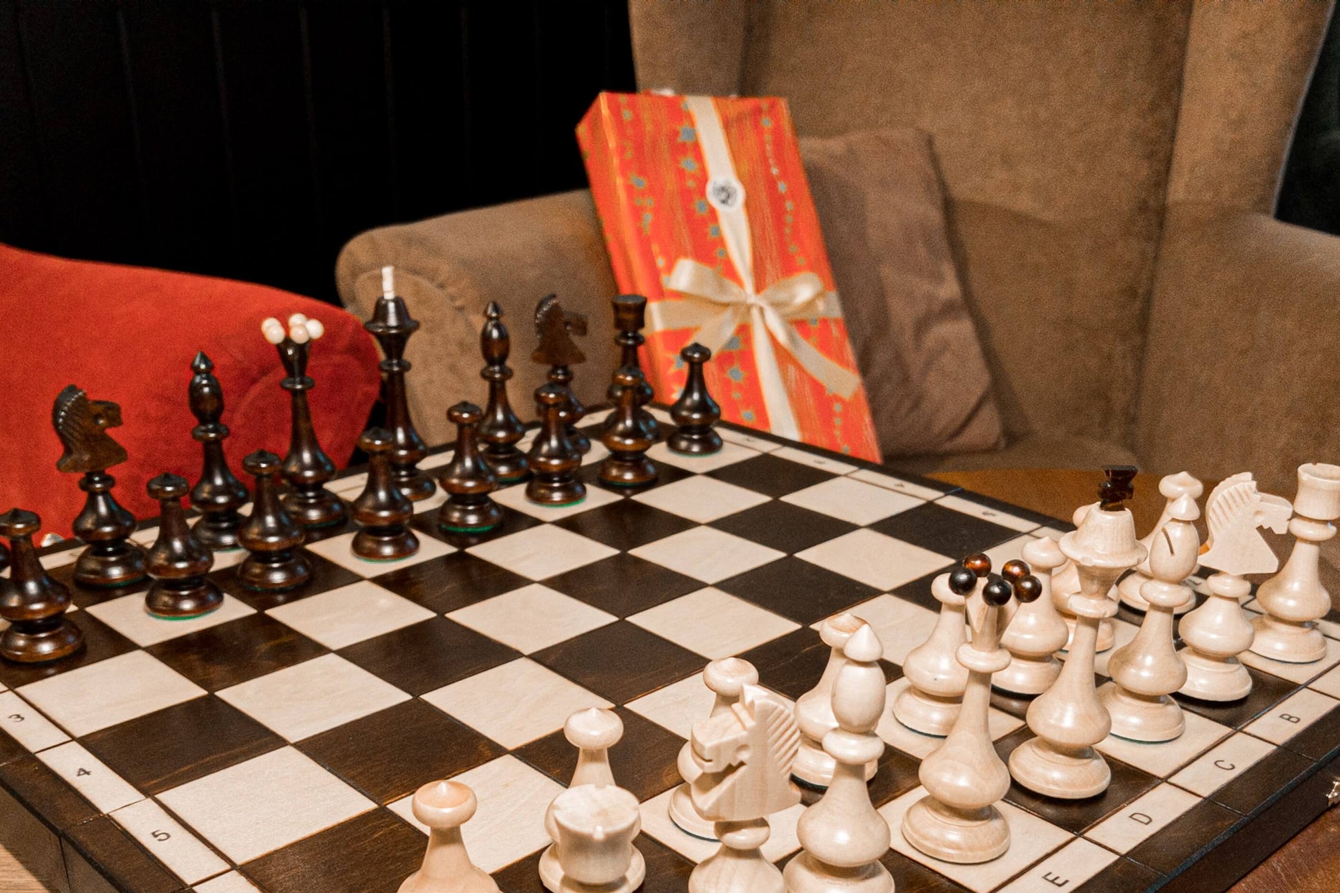 Jeu d'Echecs Avec Rangement Fabrication Artisanale