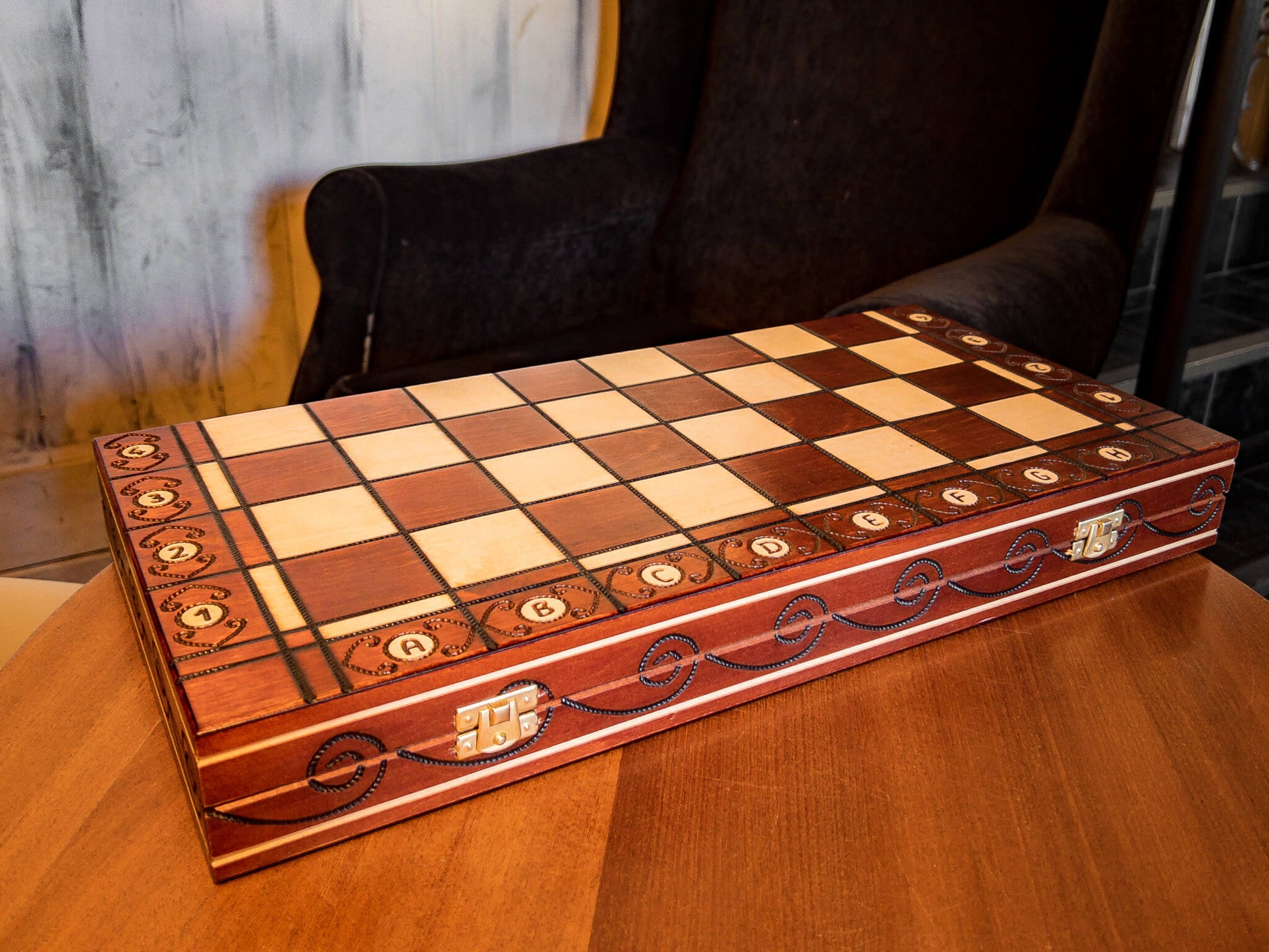 Jeu d'Échecs Européen Pliable