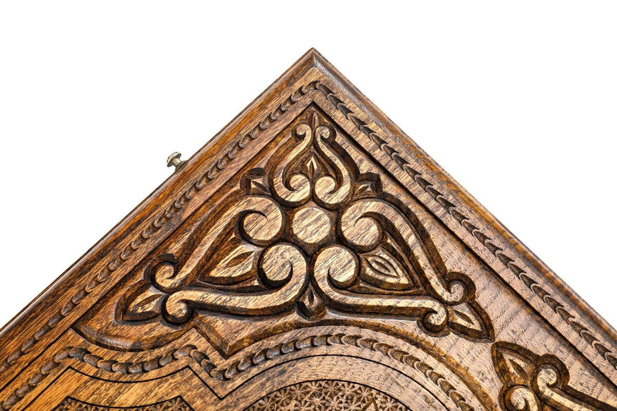 Jeu de Backgammon en Bois Fait à la Main