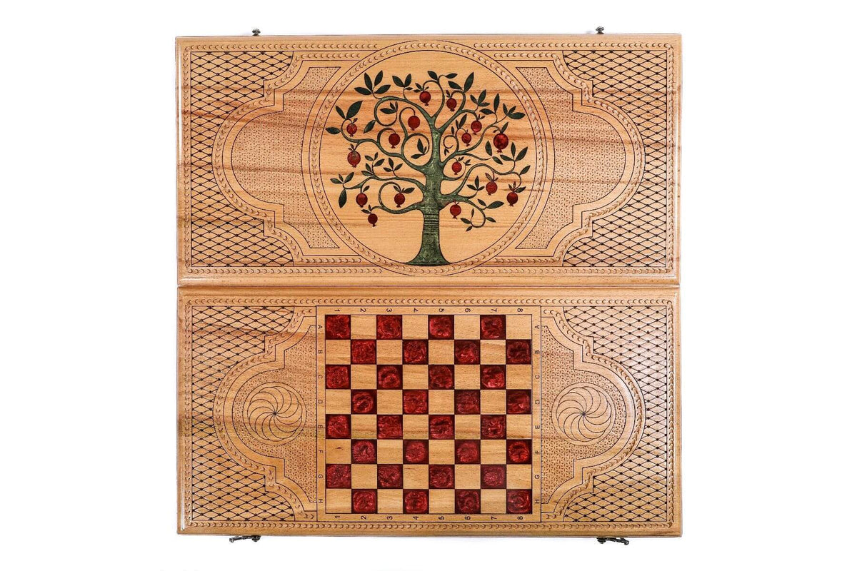 Backgammon de Grande Taille Artisanal