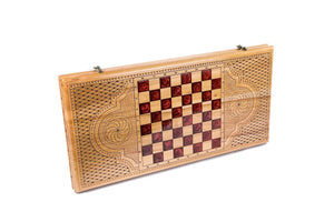 Backgammon de Grande Taille Damier