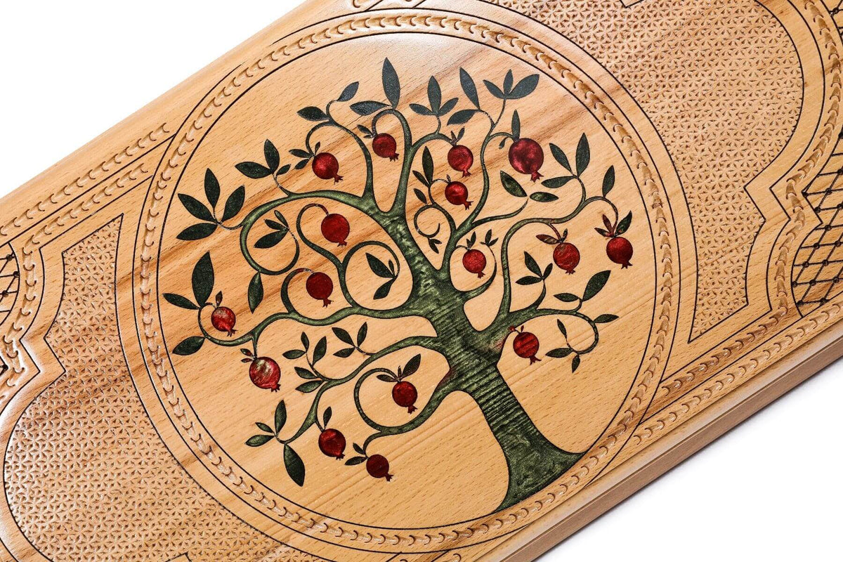 Backgammon de Grande Taille Portable