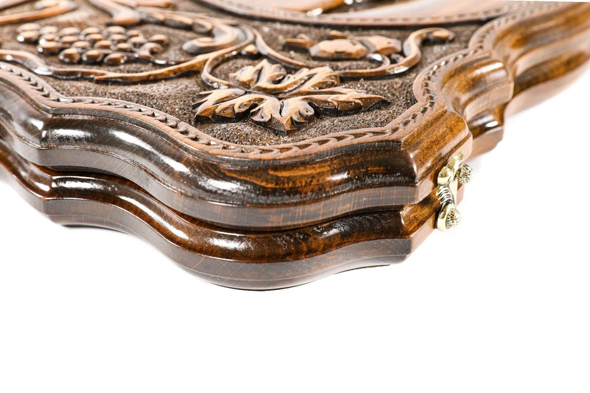 Plateau de Backgammon Haut de Gamme Serrure