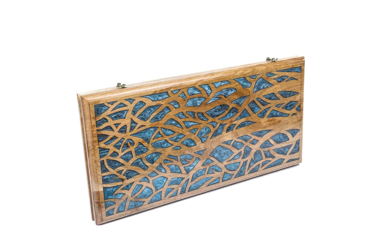 Plateau de Backgammon Professionnel en Bois