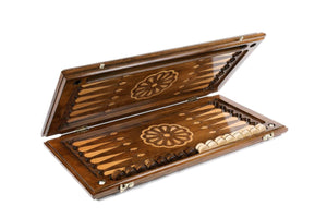 Plateau de Backgammon Rococo Classique Portable