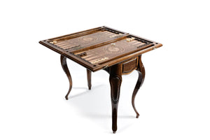 Backgammon Table Pions Noirs