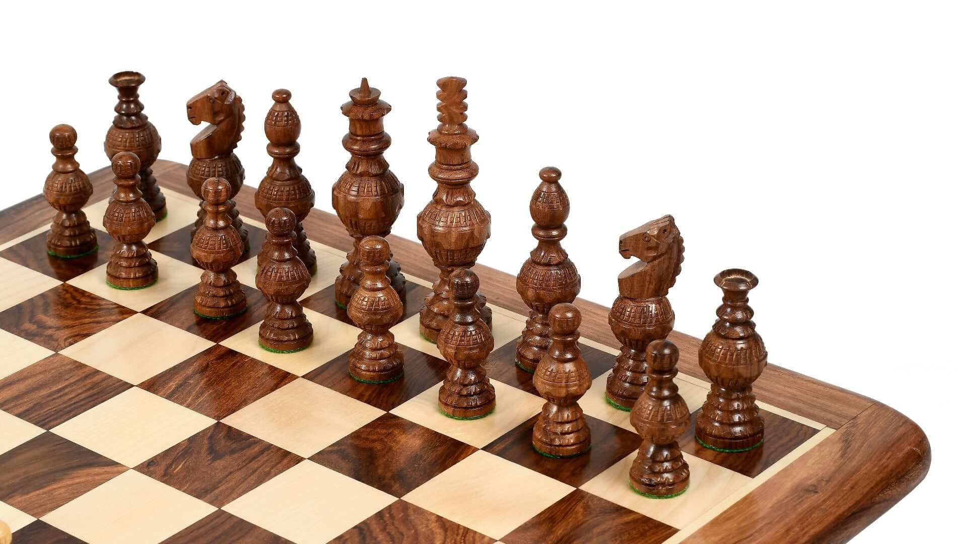 Beau Jeu d'Échecs en Bois  Les Échiquiers du Roi ™