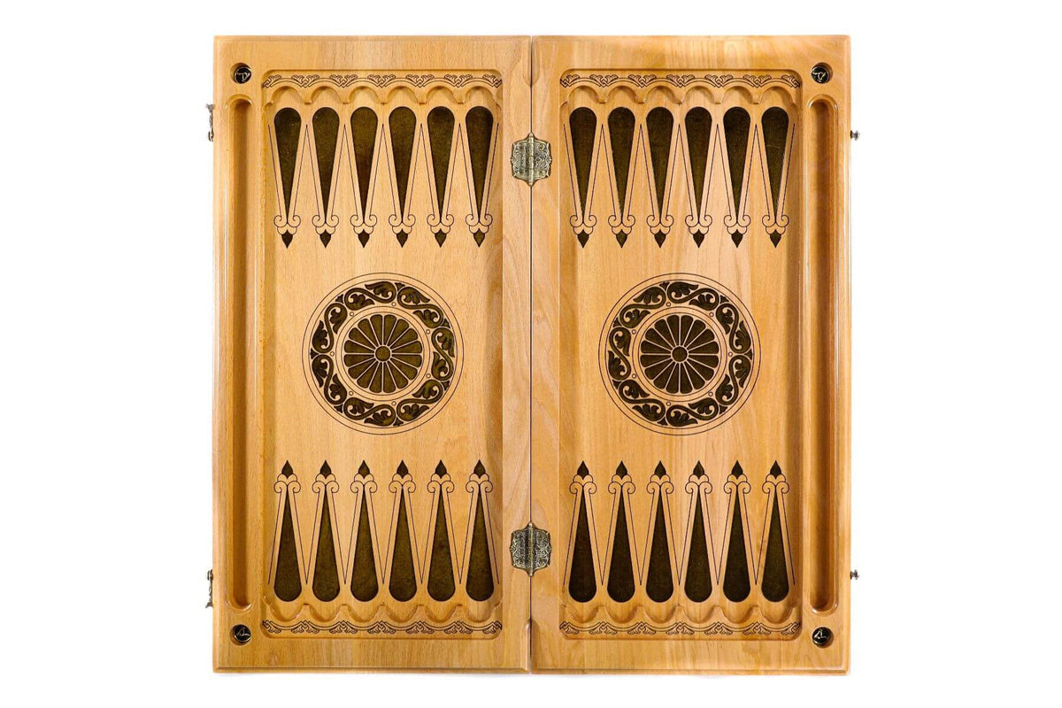 Coffret Backgammon <br>en Bois