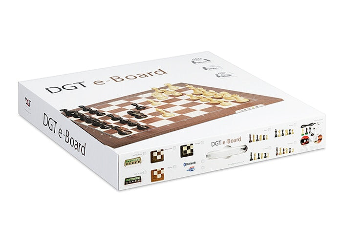 Échiquier Électronique <br>DGT E-board en Bois de Rose (USB)