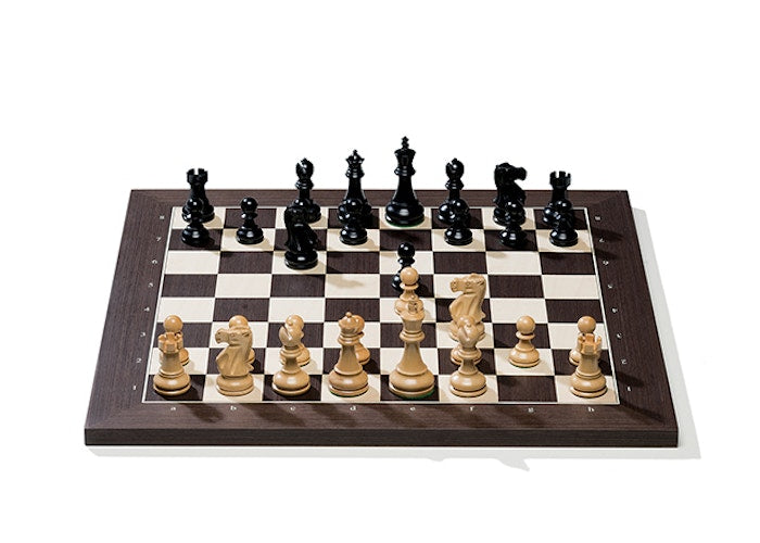Alpha Echecs - Échiquier Wengé Barcelona Luxe cases 50 mm Alpha Echecs - Échiquier Wengé Barcelona Luxe cases 50 mm