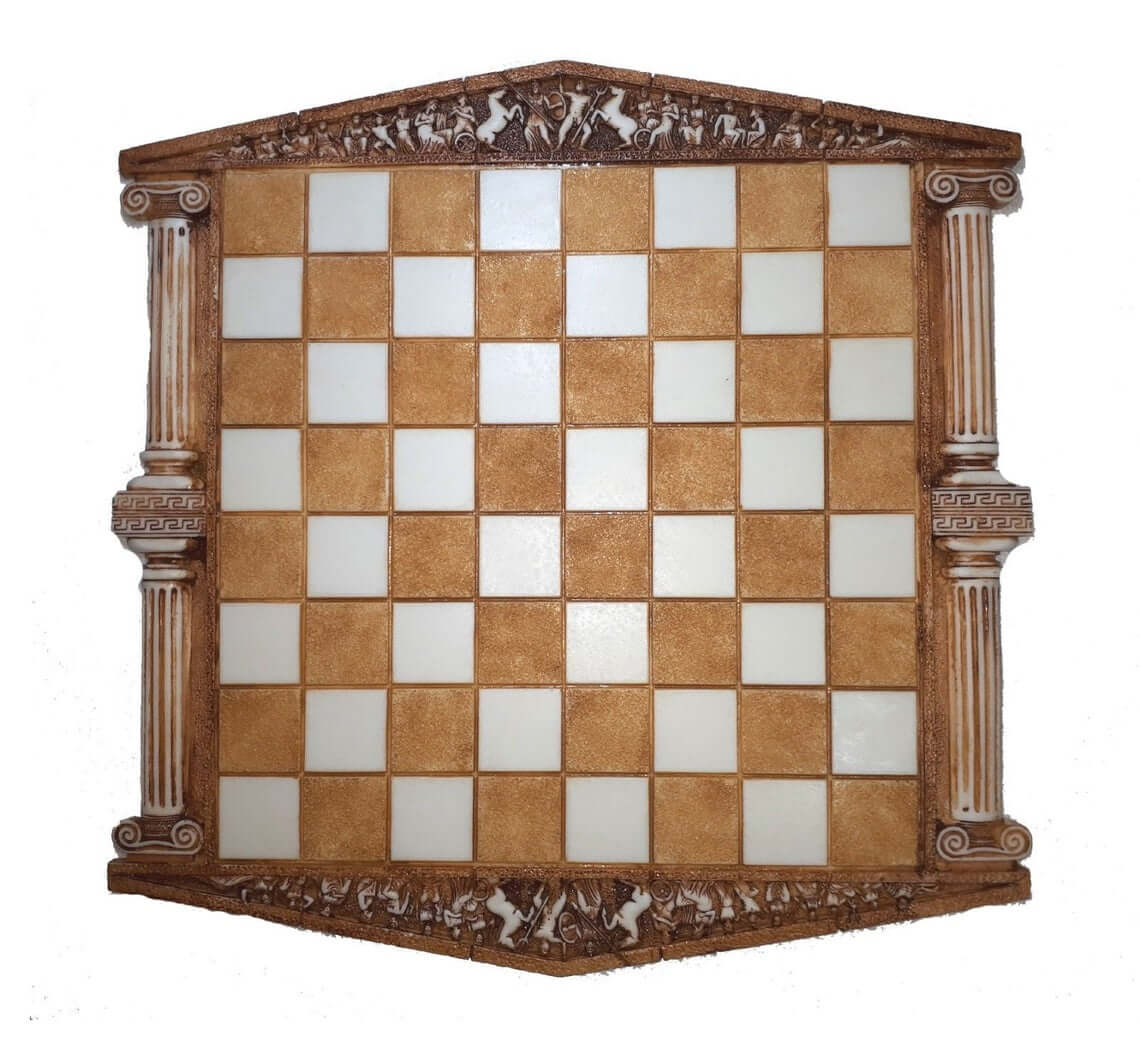 Échiquier en Albâtre Grèce Antique Cyclope