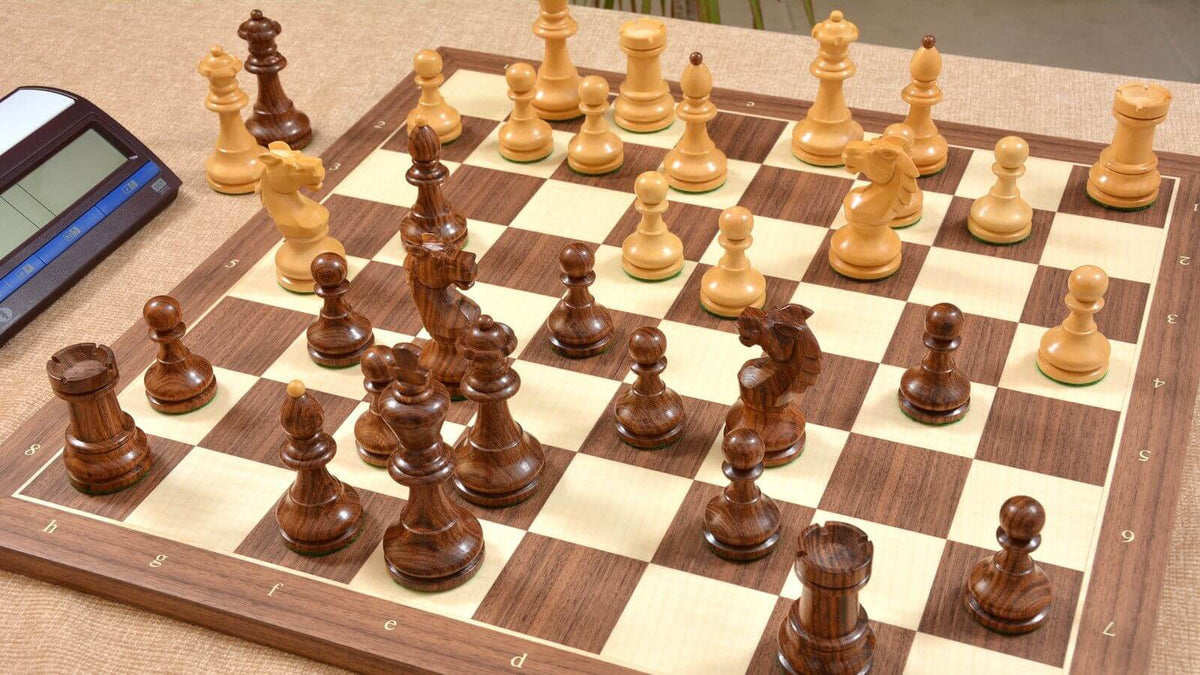 Echiquier Bohème avec Pions