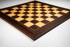 Échiquier Damier <br>en Aubier de Palissandre et Sycomore