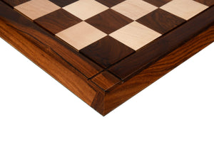 echiquier en bois exotique cases