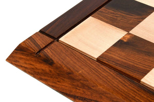 echiquier en bois exotique gravure