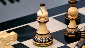 Échiquier Brillant <br>en Bois d'Ébène et de Buis