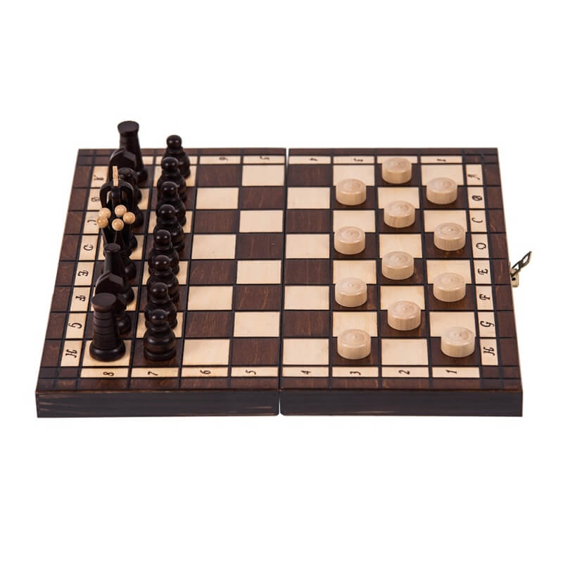 Échiquier & Damier <br>en Bois de Sycomore