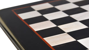 Échiquier Noir et Blanc Luxe