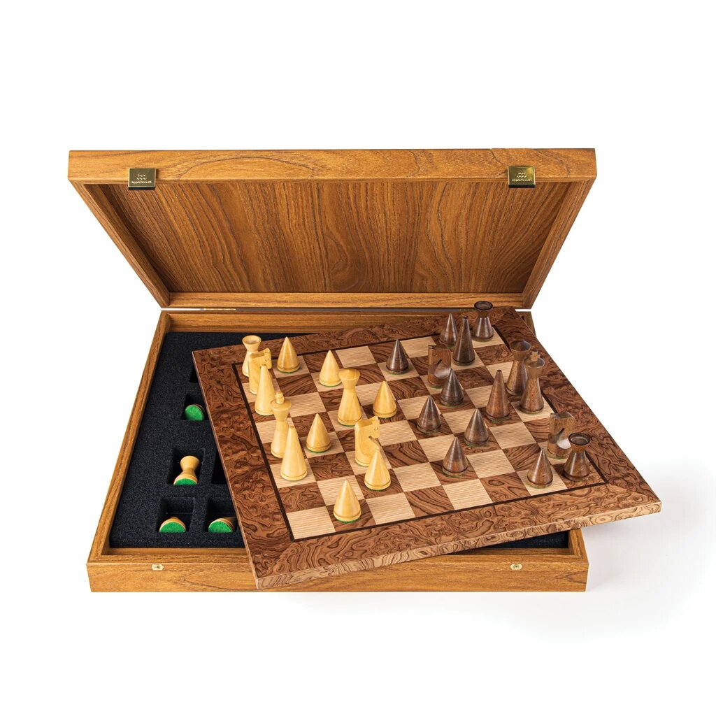 Teckell STRATEGO Echecs en bois de noyer