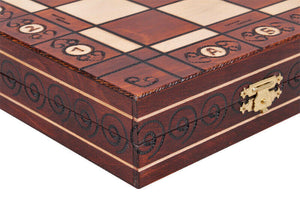 Echiquier Olympique avec Motifs Artistiques