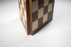 Échiquier Pliant de Luxe <br>en Bois
