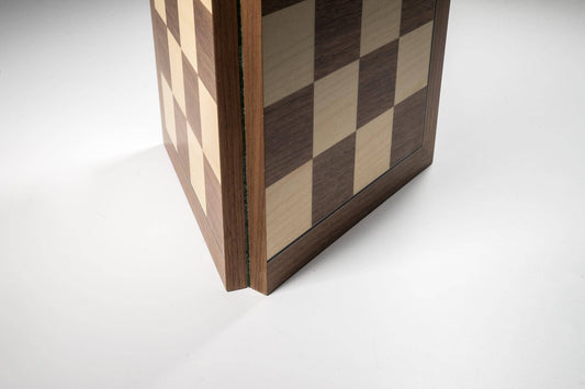 Échiquier Pliant de Luxe <br>en Bois