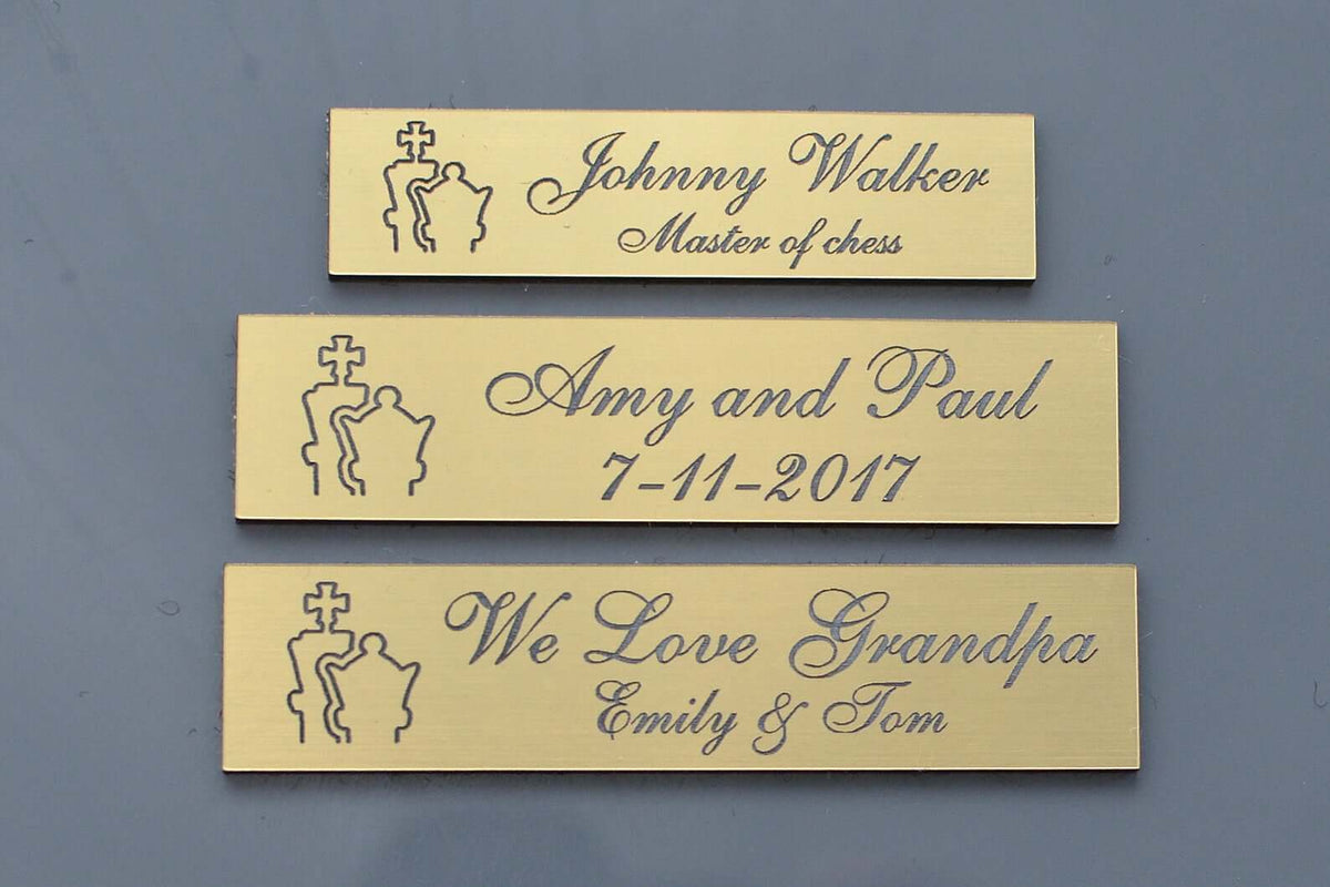 echiquier polonais personnalisable  gravure