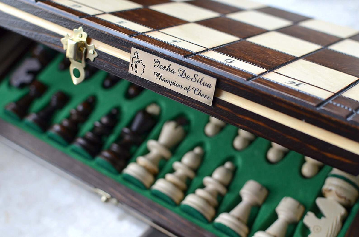 echiquier polonais personnalisable pliable