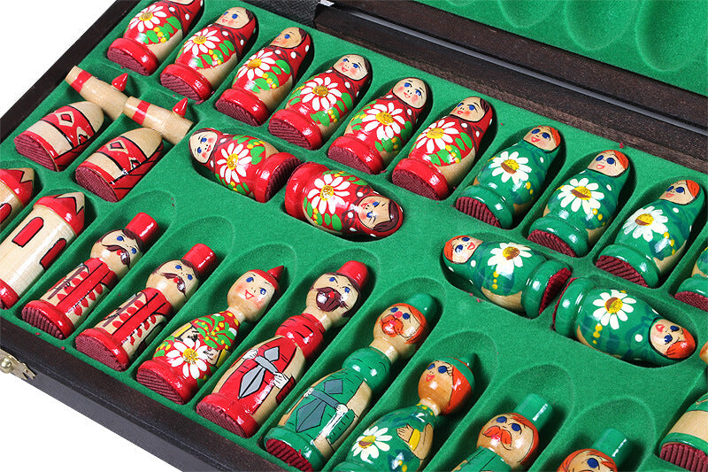 Echiquier Poupées Russes Tour